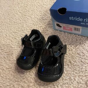 Stride Rite Black Kids Shoes